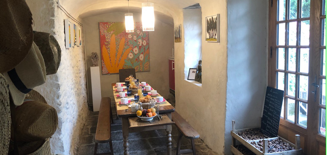 La chambre Bleue à la Haute-Flourie, chambre d'hôtes à Saint-Malo